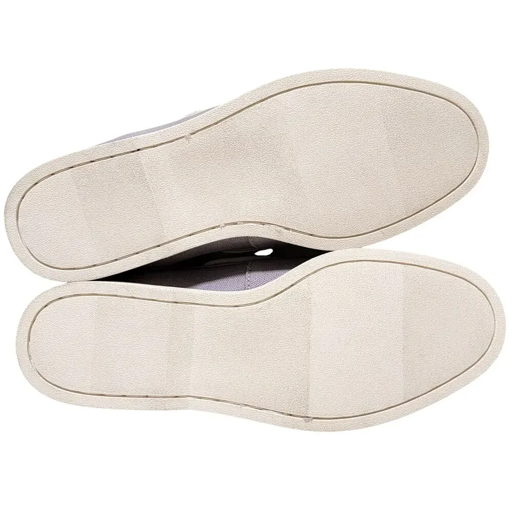 Club Room Men 2-Eye Casual Canvas Boat Shoes Elliot Size US 9.5M Grey